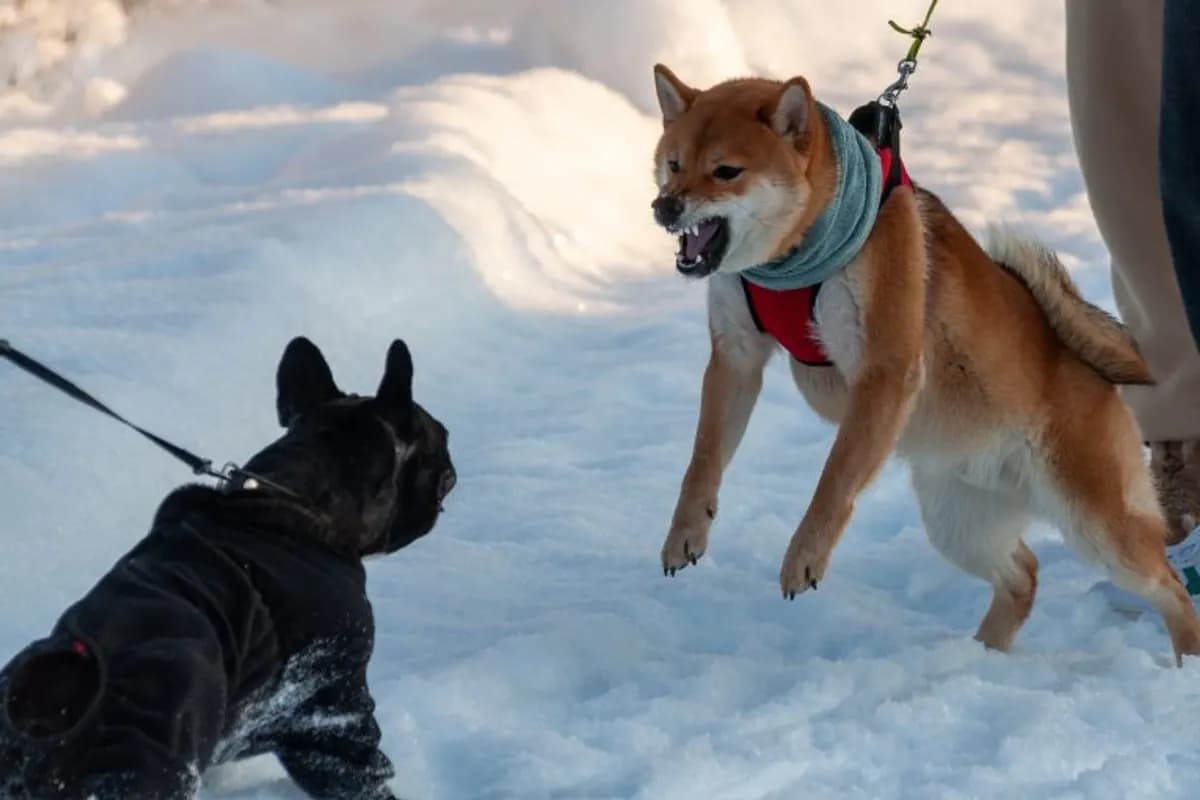 Hundebegegnungen: Warum Hunde manchmal aggressiv reagieren und wie du sie deeskalierst